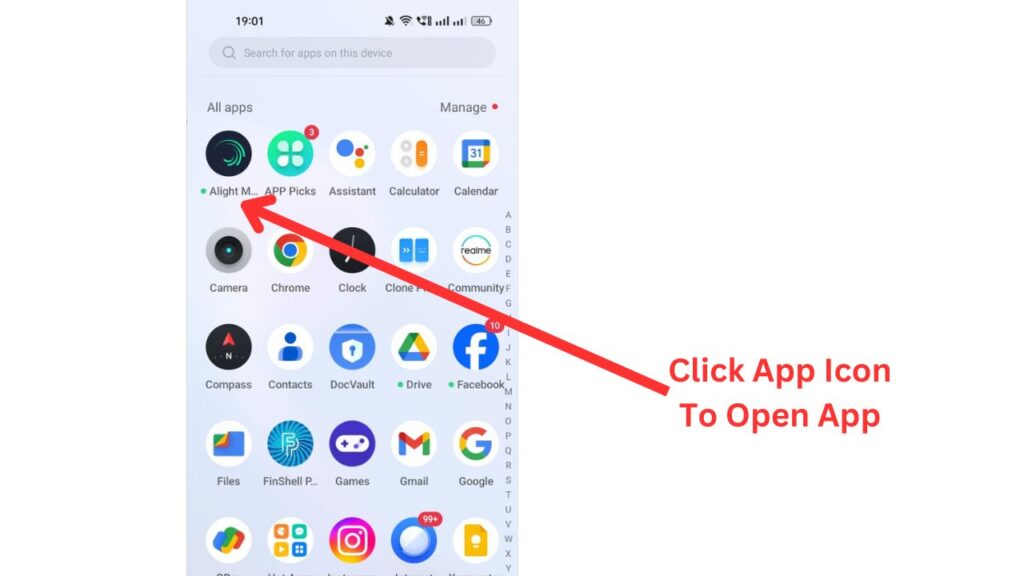 Click App Icon